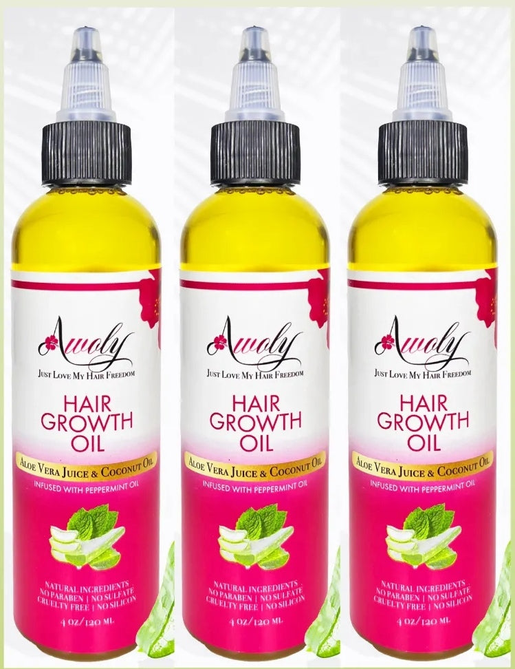 Bundle of 3 Hair Growth Oil